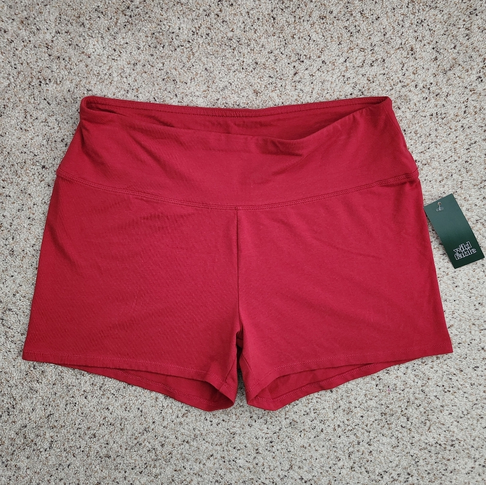New Wild Fable Red Shorts